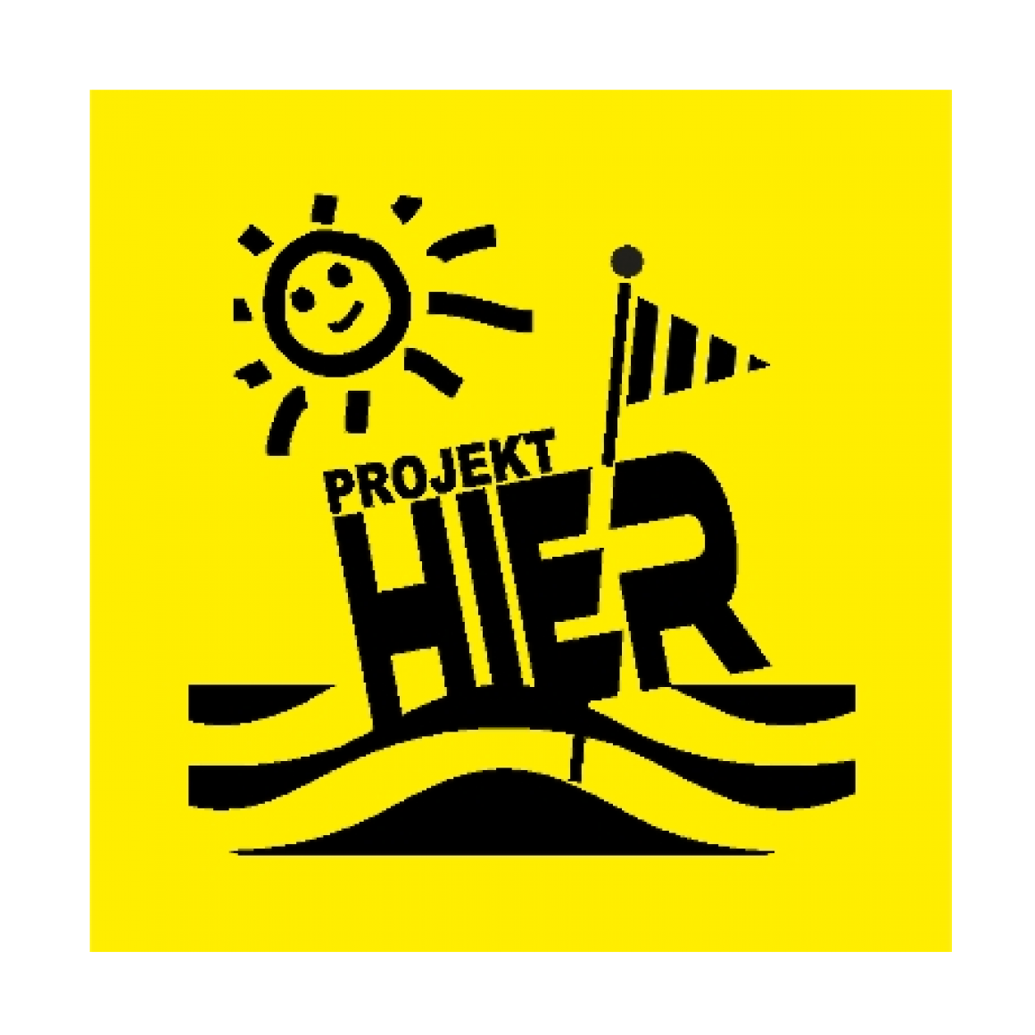 Logo/Aufkleber Projekt HIER