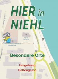 HIER in Niehl - besondere Orte / Faltplan